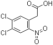 2-(4,5-Dichloro-2-nitrophenyl)acetic acid molecular structure (CAS 37777-90-5)