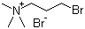 structure of CAS# 3779-42-8, (3-Bromopropyl)trimethylammonium bromide;BPTAB
