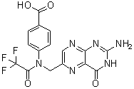 N10-Trifluoroacetylpteroic acid molecular structure (CAS 37793-53-6)