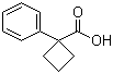 1-Phenylcyclobutanecarboxylic acid molecular structure (CAS 37828-19-6)