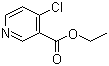 structure of CAS# 37831-62-2, Ethyl 4-chloronicotinate
