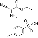 structure of CAS# 37842-58-3, Ethyl aminocyanoacetate tosylate;NSC 150033