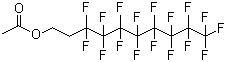 2-Perfluorooctylethyl acetate molecular structure (CAS 37858-04-1)