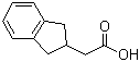 2-Indanylacetic acid molecular structure (CAS 37868-26-1)