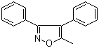 结构式 CAS# 37928-17-9, 5-甲基-3,4-二苯基异噁唑