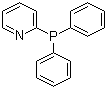 Diphenyl-2-pyridylphosphine molecular structure (CAS 37943-90-1)