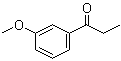 3'-甲氧基苯丙酮分子结构 (CAS 37951-49-8)