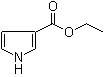 1H-Pyrrole-3-carboxylic acid ethyl ester molecular structure (CAS 37964-17-3)