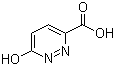 结构式 CAS# 37972-69-3, 6-羟基哒嗪-3-羧酸; 6-氧代-1,6-二氢哒嗪-3-羧酸