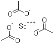 Scandium acetate molecular structure (CAS 3804-23-7)