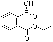 结构式 CAS# 380430-53-5, 2-乙氧羰基苯硼酸
