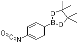 结构式 CAS# 380430-64-8, 4-异氰酰基苯硼酸频哪醇酯