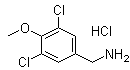 3,5-Dichloro-4-methoxybenzenemethanamine hydrochloride molecular structure (CAS 38057-59-9)