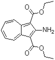 2-氨基薁-1,3-二甲酸二乙酯分子结构 (CAS 3806-02-8)