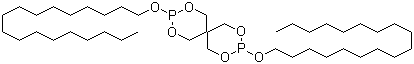 O,O'-Dioctadecylpentaerythritol bis(phosphite) molecular structure (CAS 3806-34-6)