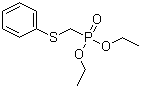 structure of CAS# 38066-16-9, Diethyl phenylthiomethanephosphonate;NSC 202497; [(Phenylthio)methyl]phosphonic acid diethyl ester
