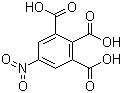 5-Nitro-1,2,3-benzenetricarboxylic acid molecular structure (CAS 3807-81-6)