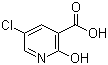 5-Chloro-2-hydroxynicotinic acid molecular structure (CAS 38076-80-1)