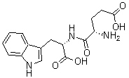 L-Glutamyl-L-tryptophan molecular structure (CAS 38101-59-6)