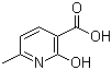 2-Hydroxy-6-methylpyridine-3-carboxylic acid molecular structure (CAS 38116-61-9)