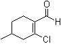 2-Chloro-4-methylcyclohex-1-ene-1-carboxaldehyde molecular structure (CAS 38127-46-7)