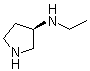 (3R)-N-Ethyl-3-pyrrolidinamine molecular structure (CAS 381670-30-0)