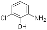 2-氨基-6-氯苯酚分子结构 (CAS 38191-33-2)