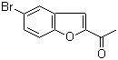 structure of CAS# 38220-75-6, 2-Acetyl-5-bromobenzo[b]furan;1-(5-Bromo-1-benzofuran-2-yl)ethan-1-one; 1-(5-Bromo-benzofuran-2-yl)ethanone