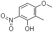 3-Methoxy-2-methyl-6-nitrophenol molecular structure (CAS 38226-14-1)