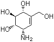 Valienamine molecular structure (CAS 38231-86-6)