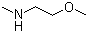 N-(2-甲氧基乙基)甲基胺分子结构 (CAS 38256-93-8)