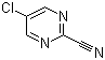5-Chloro-2-pyrimidinecarbonitrile molecular structure (CAS 38275-56-8)