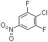 结构式 CAS# 3828-41-9, 4-氯-3,5-二氟硝基苯