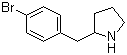 2-(4-Bromobenzyl)pyrrolidine molecular structure (CAS 383127-68-2)