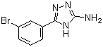 5-(3-Bromophenyl)-4H-1,2,4-triazol-3-amine molecular structure (CAS 383130-99-2)
