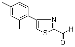 structure of CAS# 383143-90-6, 4-(2,4-Dimethylphenyl)-2-thiazolecarboxaldehyde