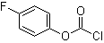 4-Fluorophenyl chloroformate molecular structure (CAS 38377-38-7)