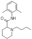 structure of CAS# 38396-39-3, Bupivacaine;1-Butyl-2',6'-pipecoloxylidide; 1-Butyl-N-(2,6-dimethylphenyl)-2-piperidinecarboxamide; Anekain; Bucain