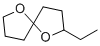 structure of CAS# 38401-84-2, 2-Ethyl-1,6-dioxaspiro[4.4]nonane