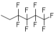 structure of CAS# 38436-17-8, 1H,1H,1H,2H,2H-Nonafluorohexane