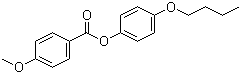 4-Butoxyphenyl 4-methoxybenzoate molecular structure (CAS 38454-22-7)