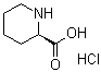 D-哌啶-2-甲酸盐酸盐分子结构 (CAS 38470-14-3)