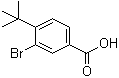 3-Bromo-4-tert-butylbenzoic acid molecular structure (CAS 38473-89-1)