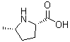 (-)-cis-5-Methyl-L-proline molecular structure (CAS 38533-38-9)