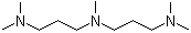 structure of CAS# 3855-32-1, 2,6,10-Trimethyl-2,6,10-triazaundecane;Pentramethyldipropylenetriamine; Pentamethyliminobispropylamine; N-[3-(Dimethylamino)propyl]-N,N',N'-trimethylpropane-1,3-diamine