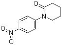 1-(4-硝基苯基)-2-哌啶酮分子结构 (CAS 38560-30-4)