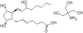 地诺前列素氨丁三醇分子结构 (CAS 38562-01-5)