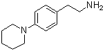 结构式 CAS# 38589-09-2, 4-哌啶基苯乙胺
