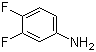 3,4-二氟苯胺分子结构 (CAS 3863-11-4)