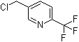 3-氯甲基-6-(三氟甲基)吡啶分子结构 (CAS 386715-33-9)